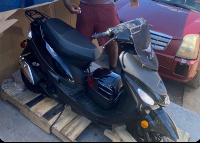 Actual motor scooter